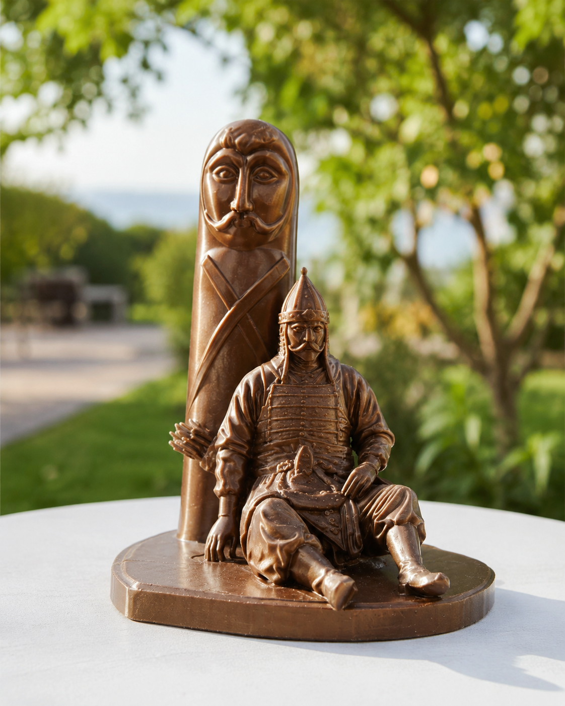 Kıbçak Askeri Biblo - Bronz