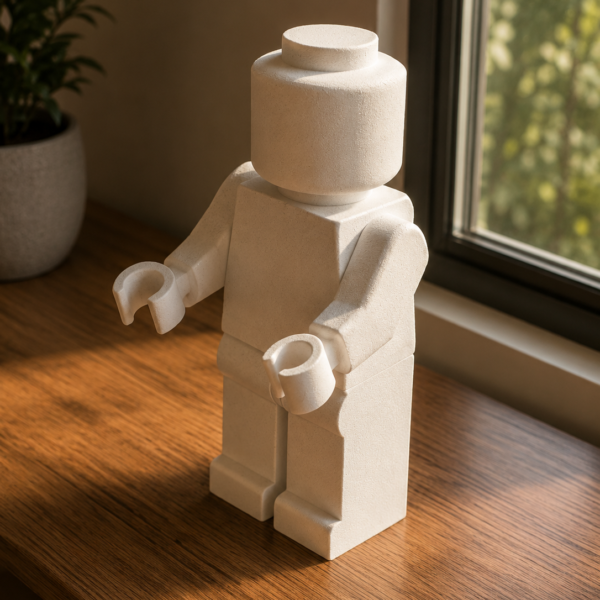 LEGO Figürü – Boyanabilir Dekoratif Büyük Boy Masaüstü Objesi