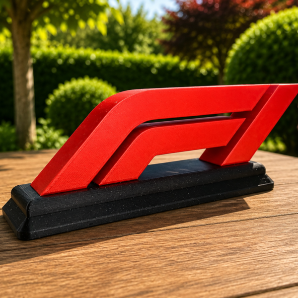 F1 Temalı Dekoratif Masaüstü Logo