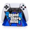 GTA VI Temalı PS5 DualSense Kontrolcü Standı – Dekoratif Masaüstü Gamepad Tutucu