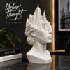 Urban Thought New York 3D Büst Dekoratif Heykel – Modern Ev Ofis Dekoru – Özel Tasarım Biblo